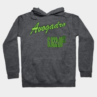 Avogadro's Number Baseball Jersey Hoodie